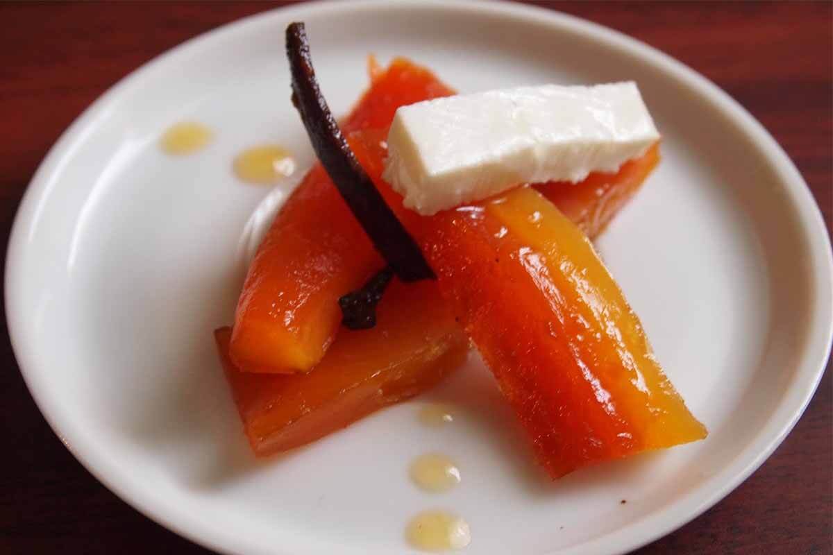 receta postre papaya saluzzo