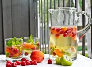 receta sangria blanco vino costa rica