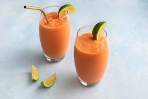 papaya fruta congelada smoothies tropicales saluzzo