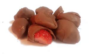 chocobites strawberries Chocolate Covered Frozen Fruits saluzzo